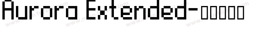 Aurora Extended字体转换